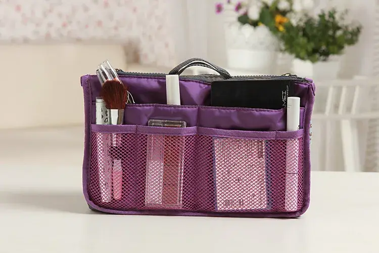 Double Zipper Makeup Wash Bag Thickened Multifunctional Storage — feature 24