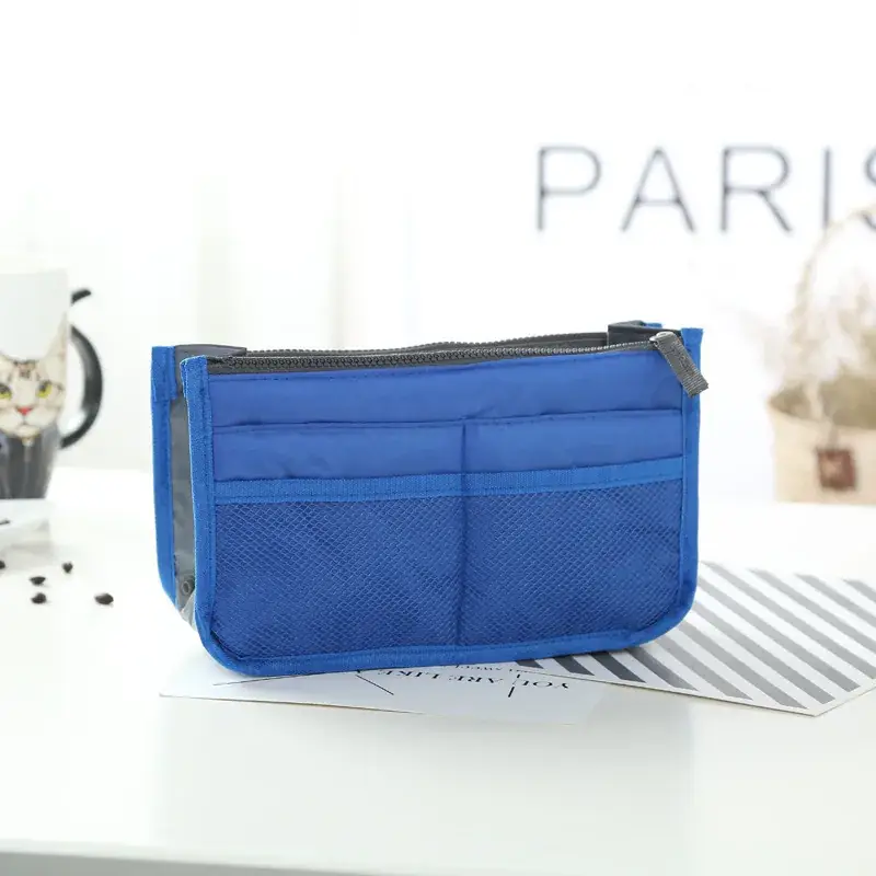 Double Zipper Makeup Wash Bag Thickened Multifunctional Storage — feature 3