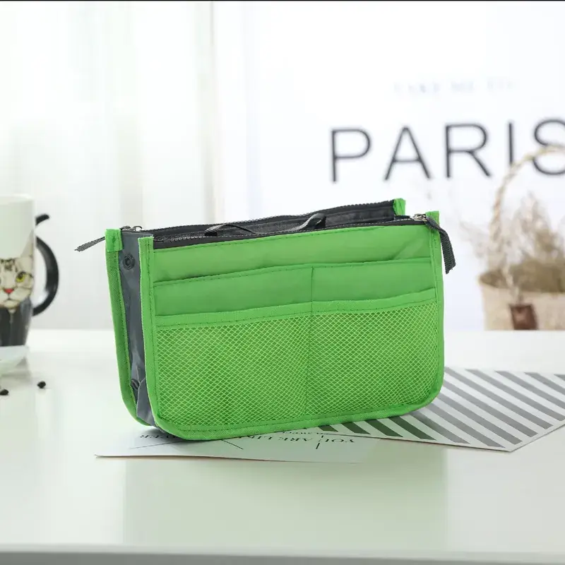 Double Zipper Makeup Wash Bag Thickened Multifunctional Storage — feature 6
