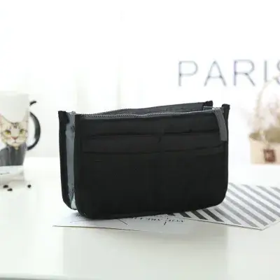 Double Zipper Makeup Wash Bag Thickened Multifunctional Storage