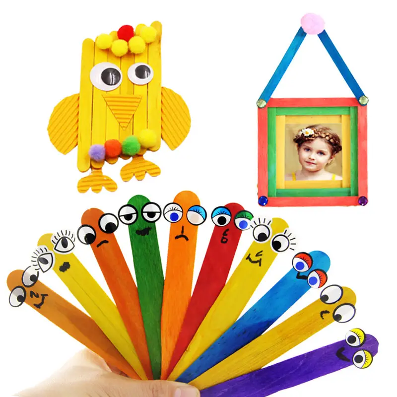 Wooden Ice Cream Pop Slichs for Kids Educational Toy - Image 11