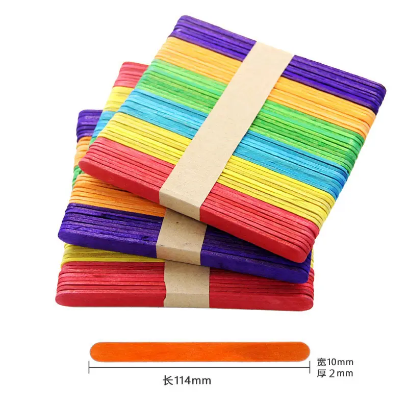 Wooden Ice Cream Pop Slichs for Kids Educational Toy - Image 2
