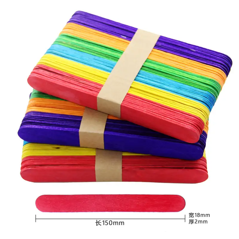 Wooden Ice Cream Pop Slichs for Kids Educational Toy - Image 4