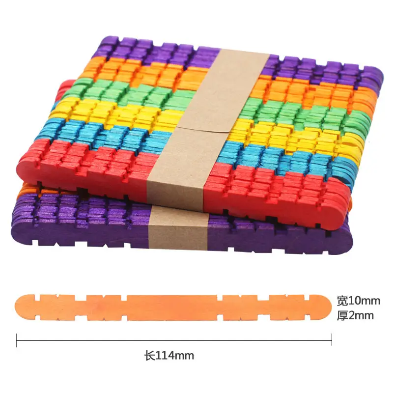 Wooden Ice Cream Pop Slichs for Kids Educational Toy - Image 5