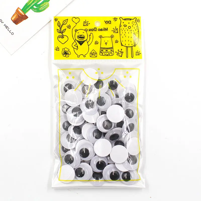 Animal Eye Adhesive Toy Eyes for Kids DIY Activity - Image 8