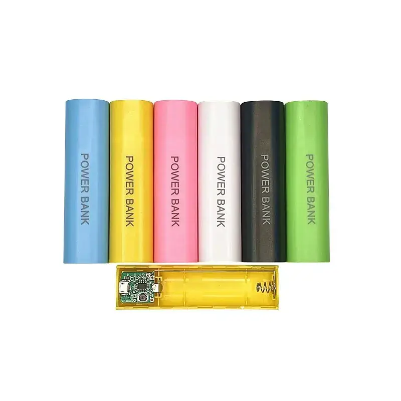 18650 Power Bank Set 5 Colors DIY Welding-Free Mobile Power Supply