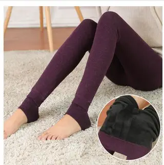 Women's 500g Woolen Leggings Large Winter Warm - Image 7