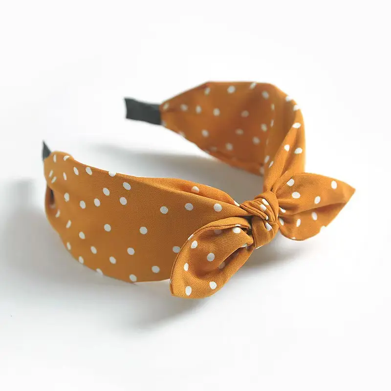 Blue Bandana Bow Headband for Women - Image 98