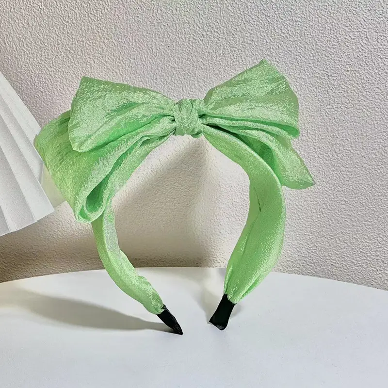 Blue Bandana Bow Headband for Women - Image 69