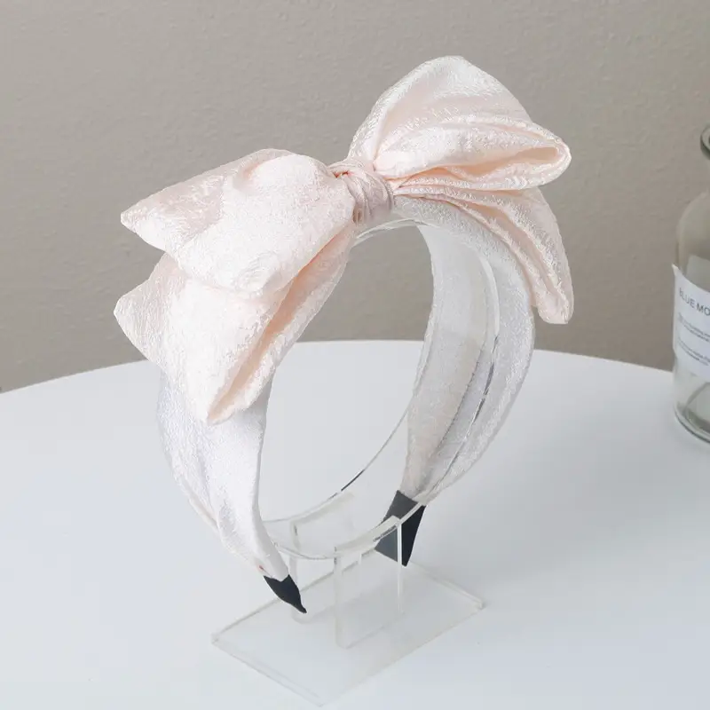 Blue Bandana Bow Headband for Women - Image 70