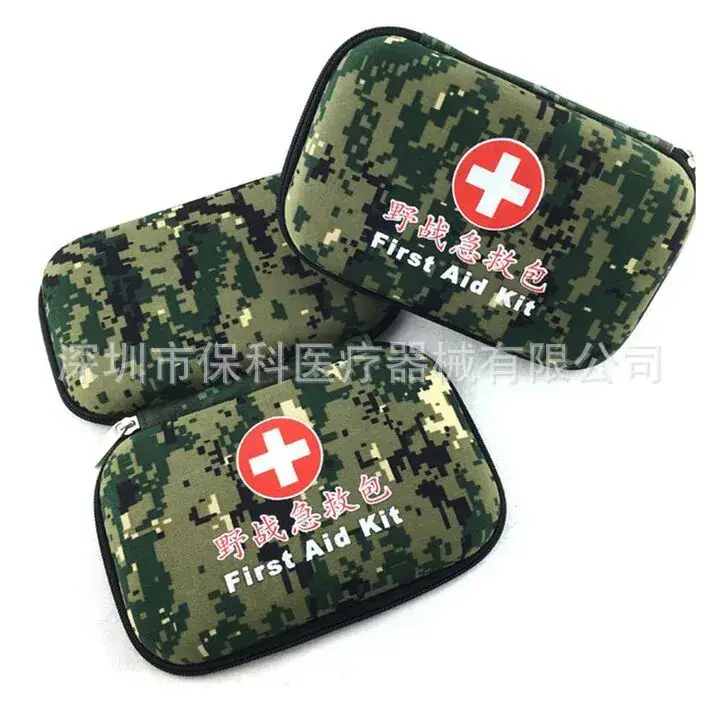 Portable First Aid Kit Red EVA Family Use - Image 4