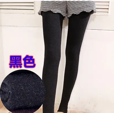 Warm Velvet Leggings Purple Padded - Image 7