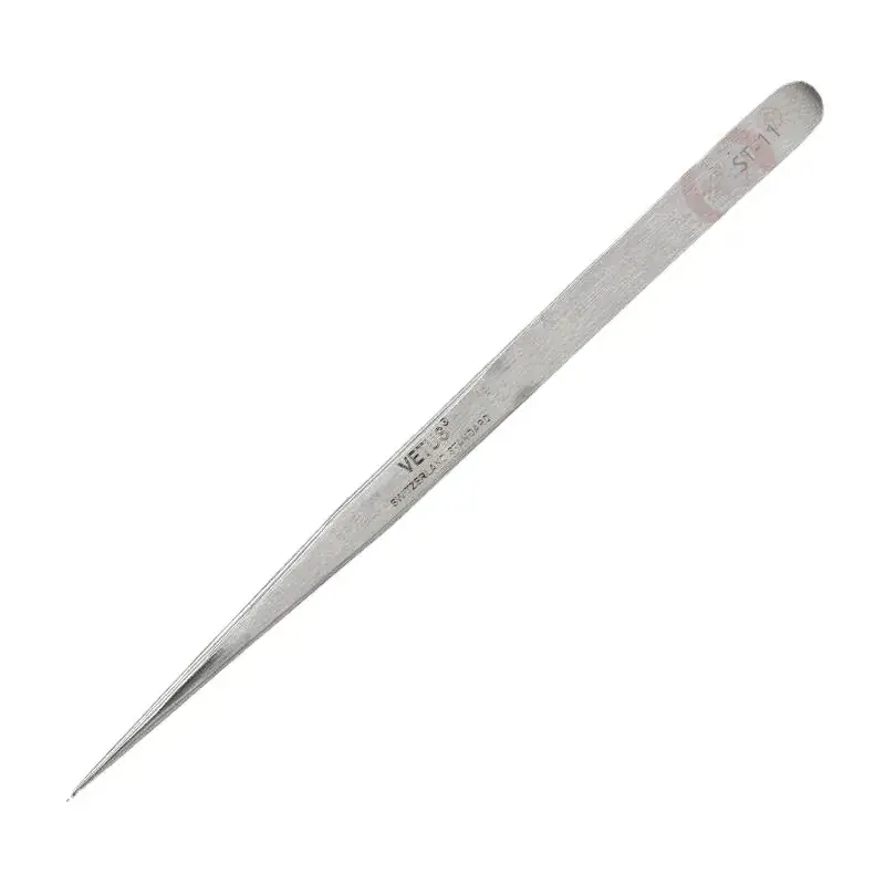 Stainless Steel Anti-Static Tweezers Gold Label