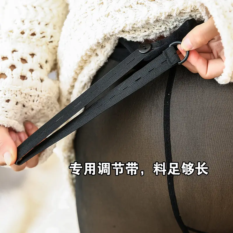 Pregnant Women Fleece Lined Leggings Winter Warm