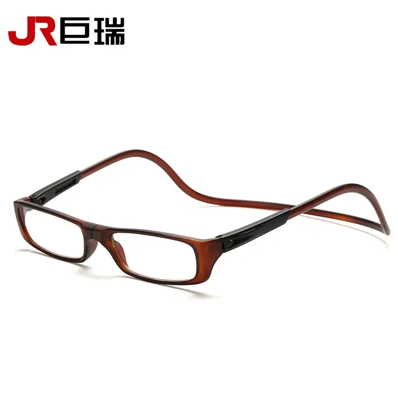 New upgraded version of ultra-light magnet reading glasses women can hang neck convenient easy to carry folding reading glasses - Image 12