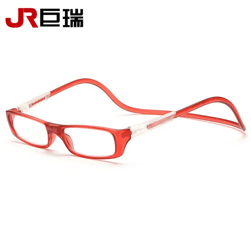 New upgraded version of ultra-light magnet reading glasses women can hang neck convenient easy to carry folding reading glasses - Image 13