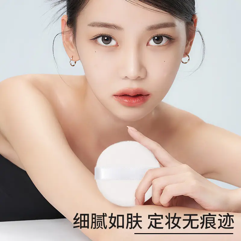 Non-Latex Wet Powder Puff for Makeup Application - Image 8