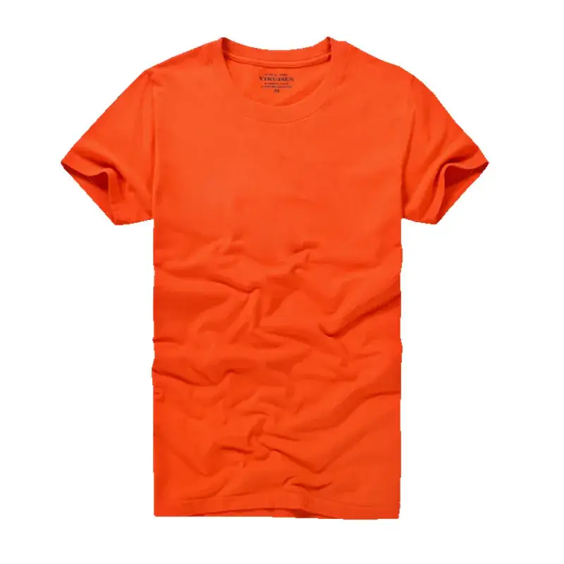 Men's Grey Cotton T-Shirt Slim Fit Casual Wash - Image 11