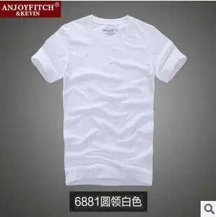 Men's Grey Cotton T-Shirt Slim Fit Casual Wash - Image 3
