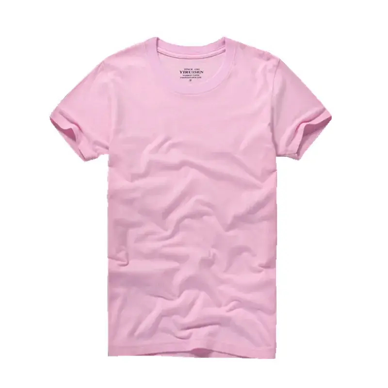 Men's Grey Cotton T-Shirt Slim Fit Casual Wash - Image 9