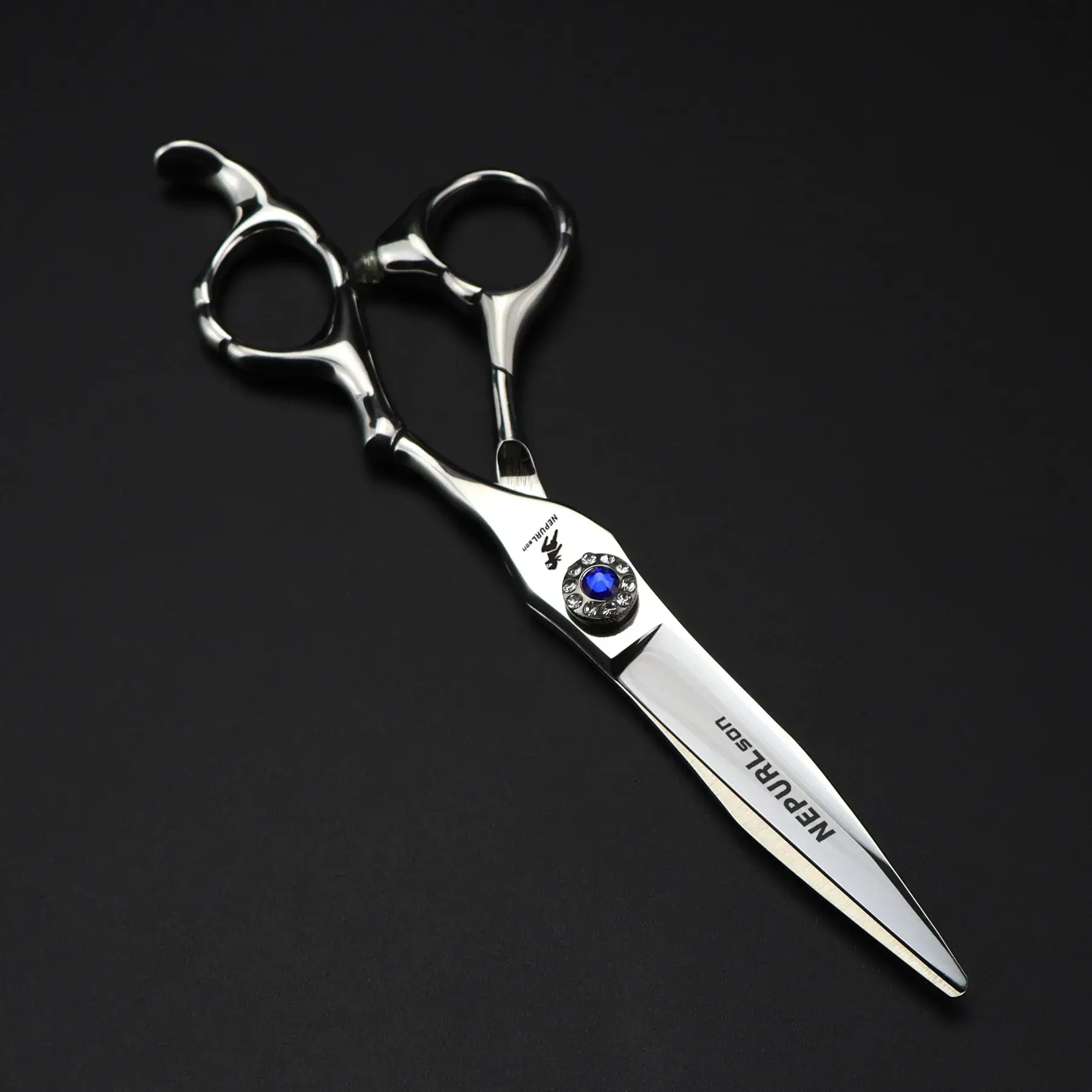 6.0 Thick Gem Hairdressing Scissors Set - Image 2