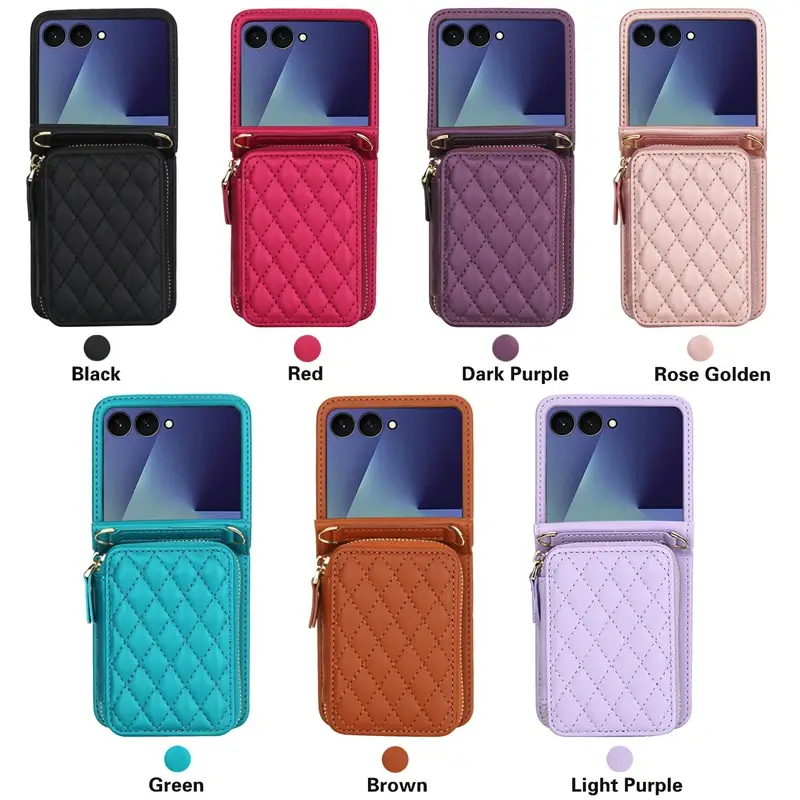 Foldable Phone Crossbody Bag with Wallet & Keys