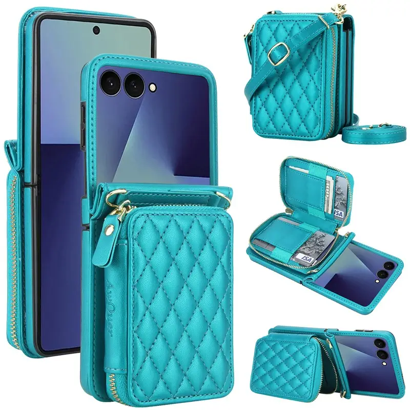 Foldable Phone Crossbody Bag with Wallet & Keys