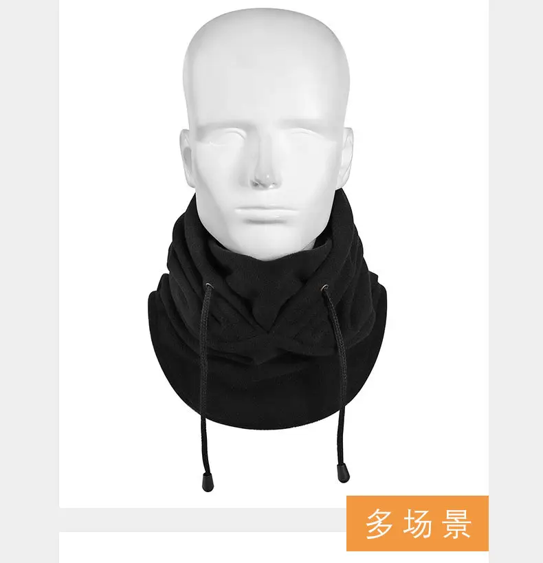 Cold Proof Fleece Neck Cover for Winter Cycling Skiing — feature 14