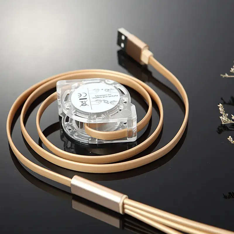 One-to-three Retractable USB-C Cable for Android 3-in-1 Gift - Image 20