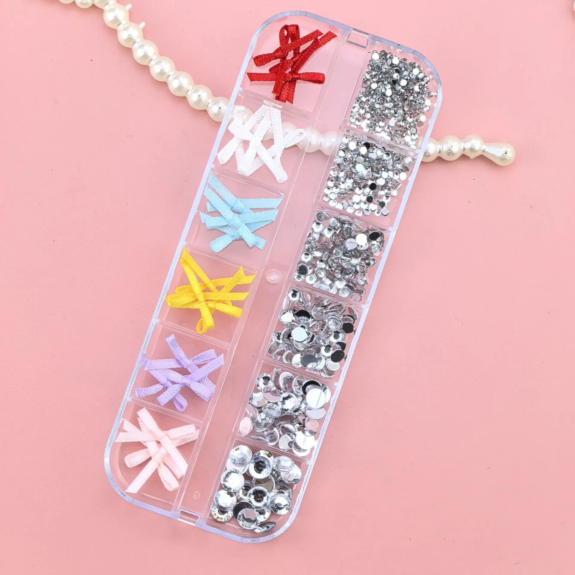 Nail Diamond Jewelry with 1.5-5mm Sparkle