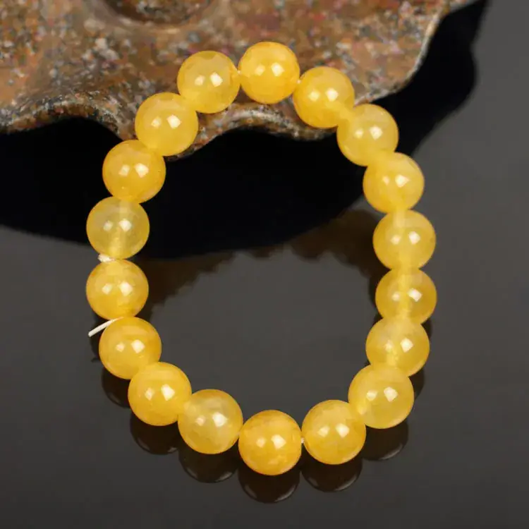 Yunnan Multicolored Jade Bracelet with Quartzite Stones - Image 18