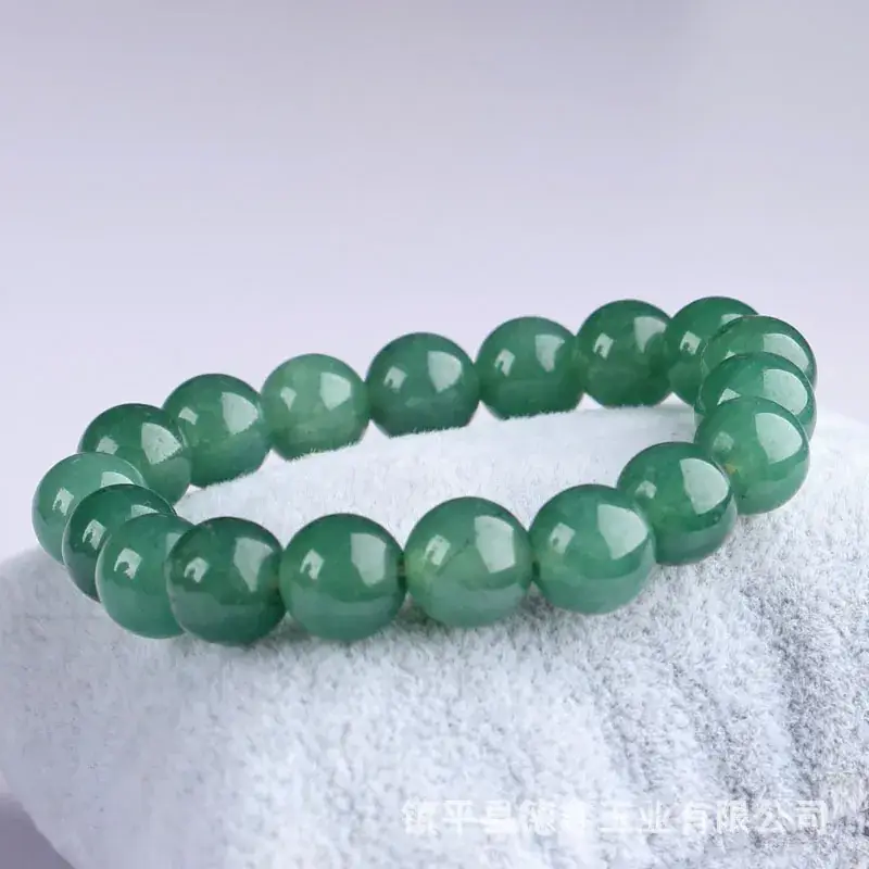 Yunnan Multicolored Jade Bracelet with Quartzite Stones - Image 12