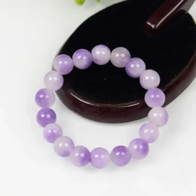 Yunnan Multicolored Jade Bracelet with Quartzite Stones - Image 15