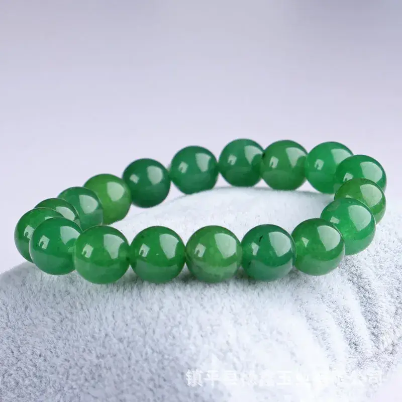 Yunnan Multicolored Jade Bracelet with Quartzite Stones - Image 6