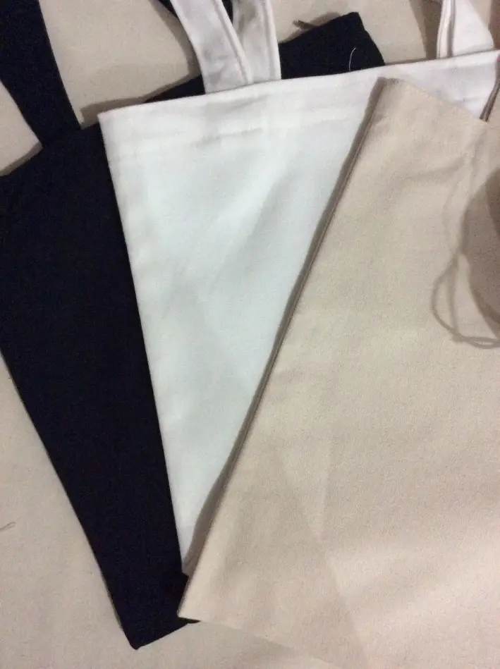 White Canvas One-Shoulder Handbag for Women - Image 3