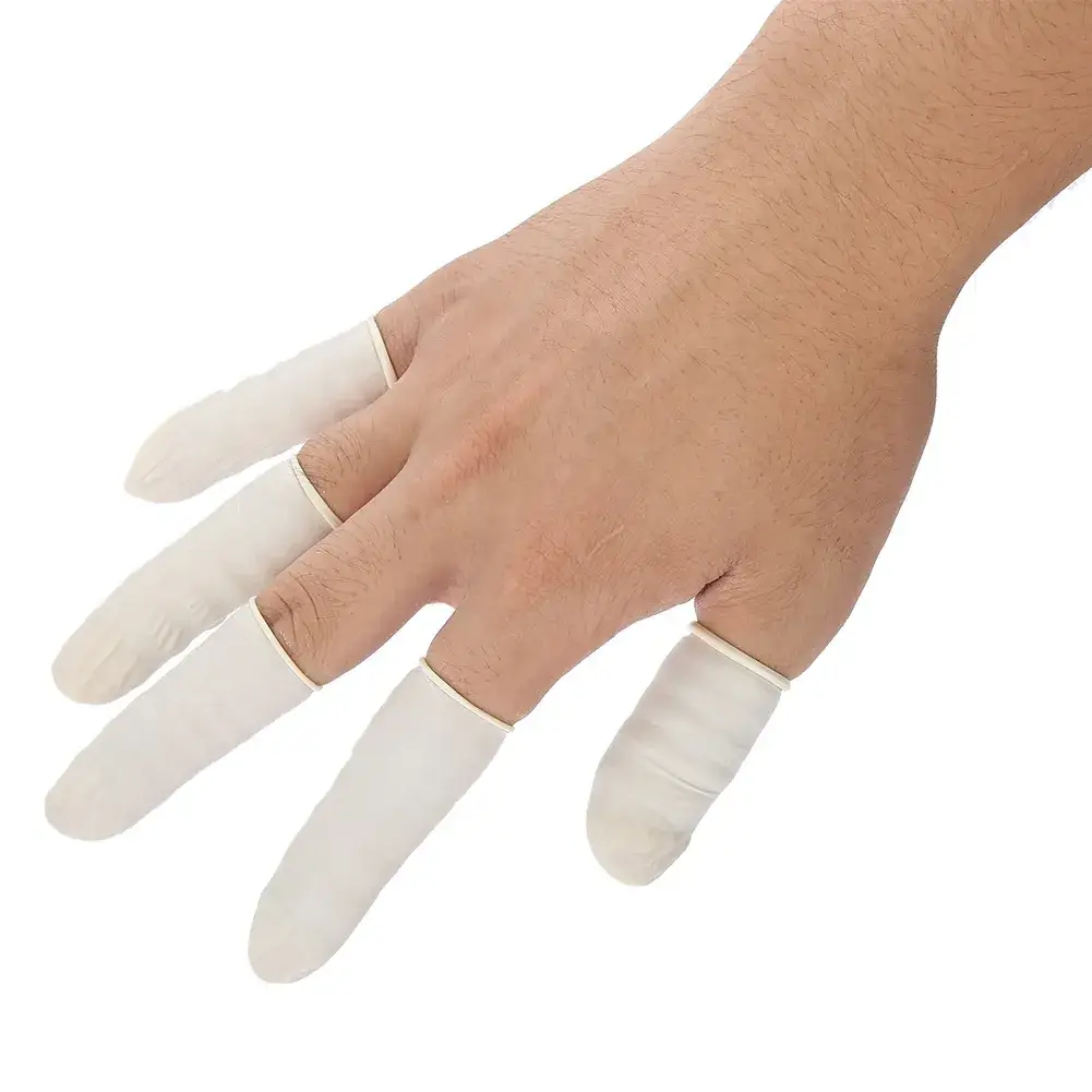 100 Pcs Finger Protective Rubber Gloves for Movement Repair - Image 5