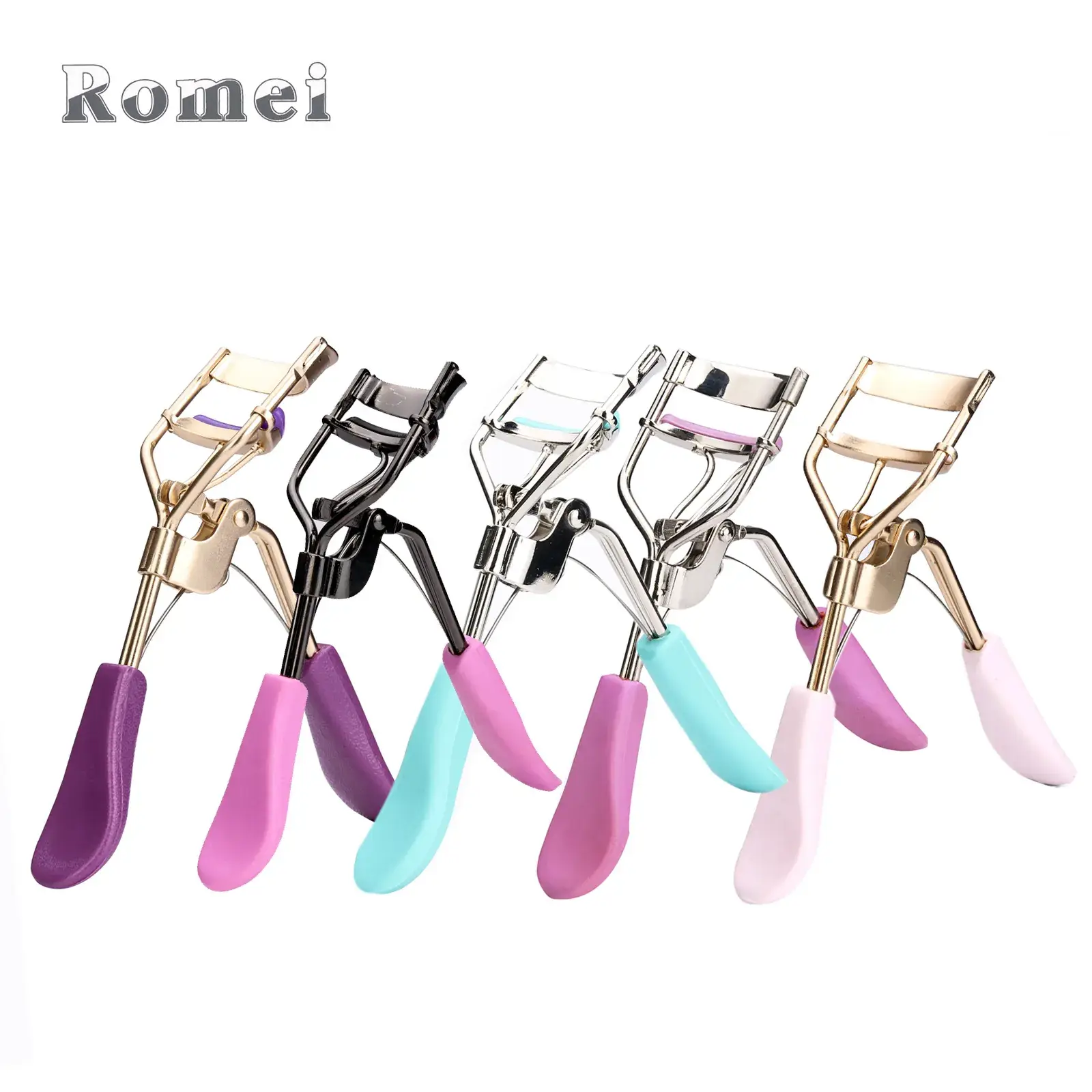 Eyelash Curlers with Plastic Handles - 2 Pcs - Image 2
