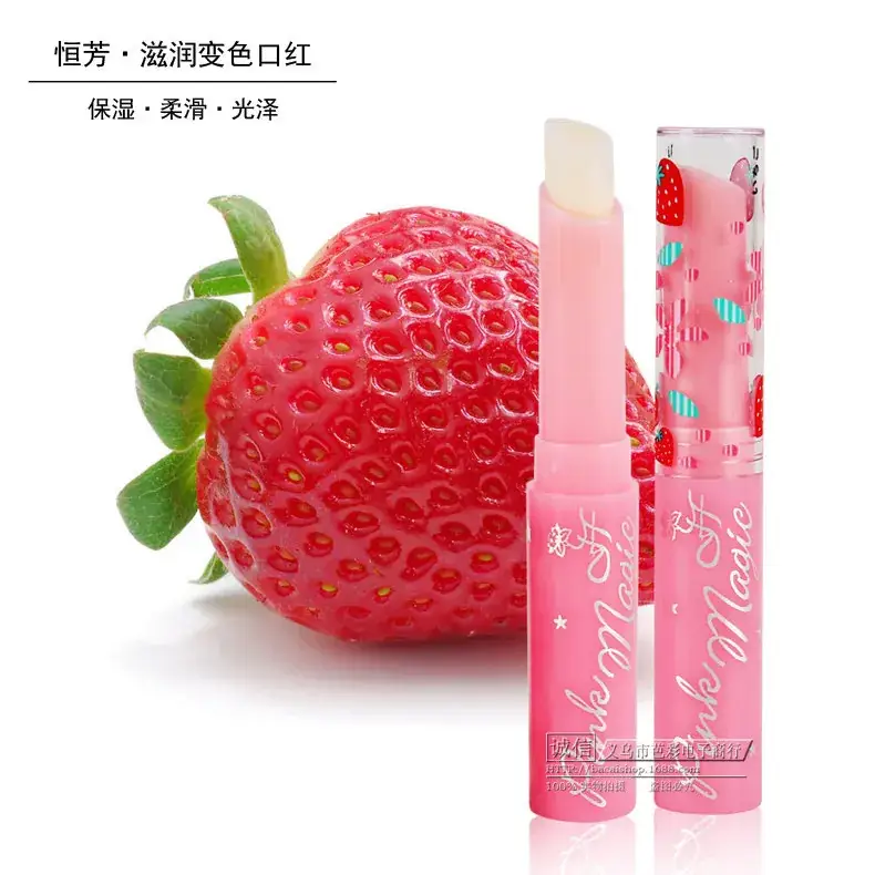 Color-Changing Lipstick with Moisturizing Texture