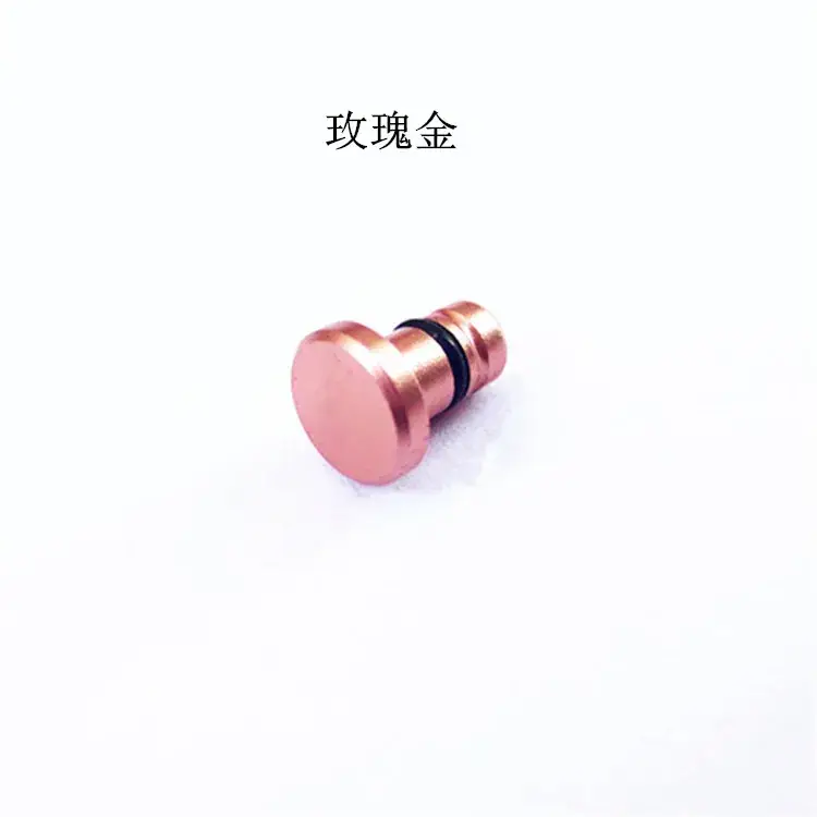 Rose Pink 3.5mm Earphone Plug Metal - Image 9