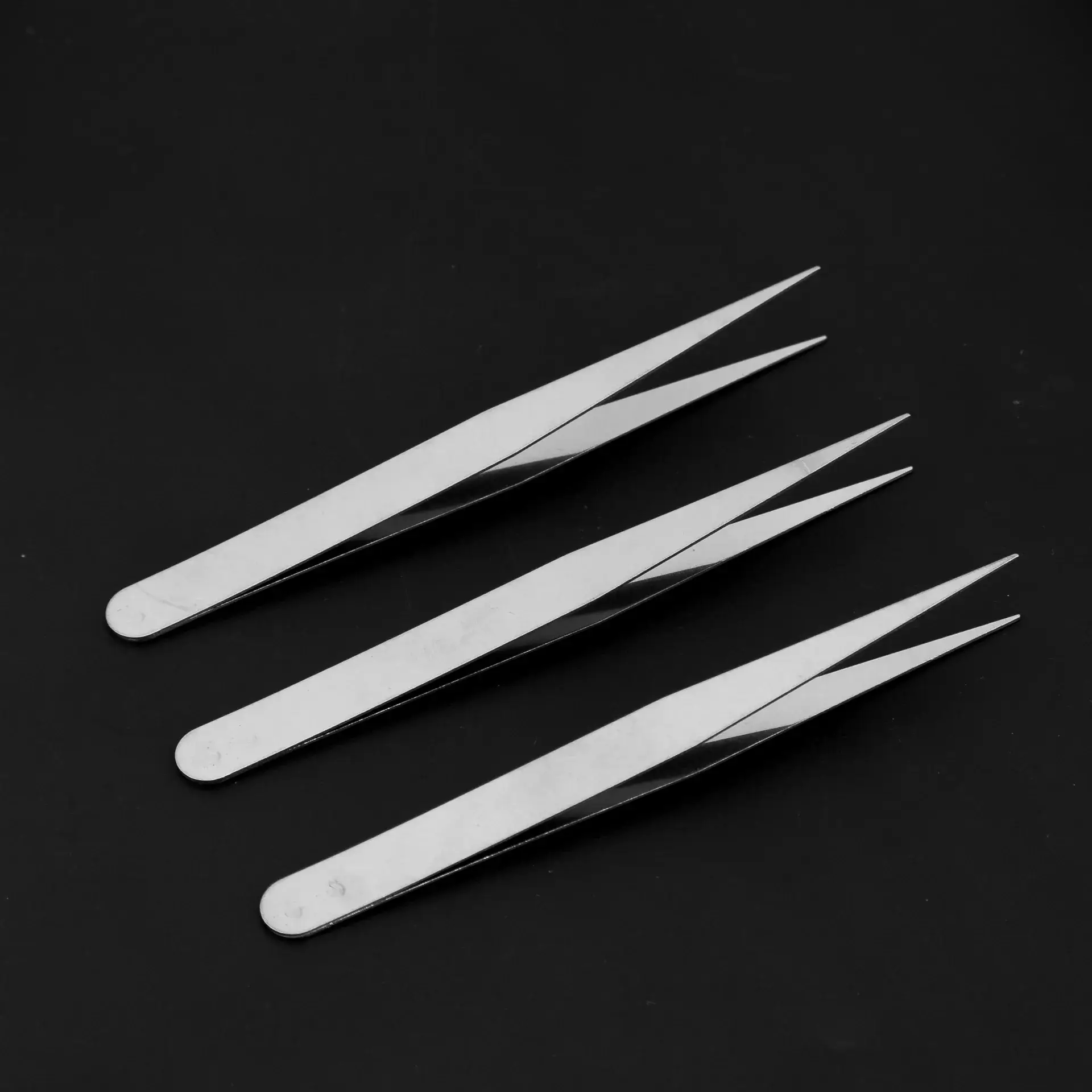 Stainless Steel Tweezers 0.8 Forceps 100 Pcs - Image 5