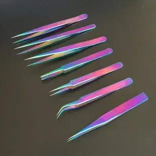 Stainless Steel Tweezers 0.8 Forceps 100 Pcs — feature 2