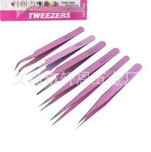 Stainless Steel Tweezers 0.8 Forceps 100 Pcs — feature 4