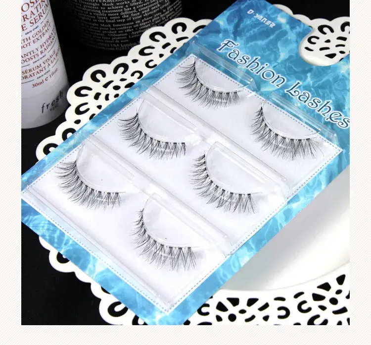 SM20 False Eyelashes Transparent Stem 3 Pairs — feature 15