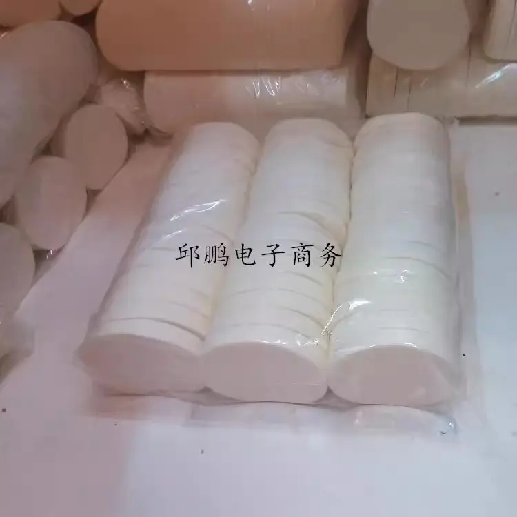 Large White Latex Makeup Puff for Wet & Dry Use