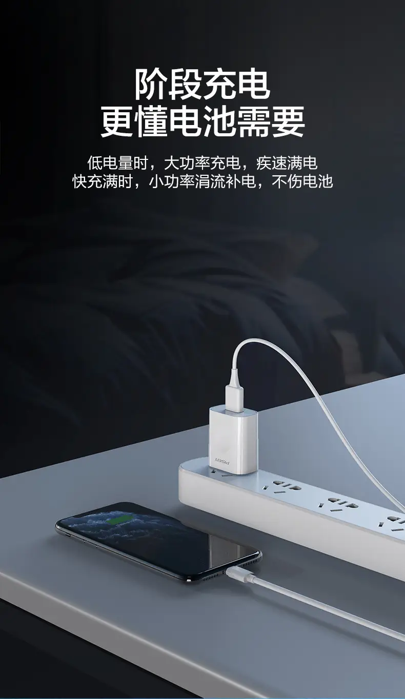 Pinsheng USB Charger for Apple & Android 5V2A — feature 5