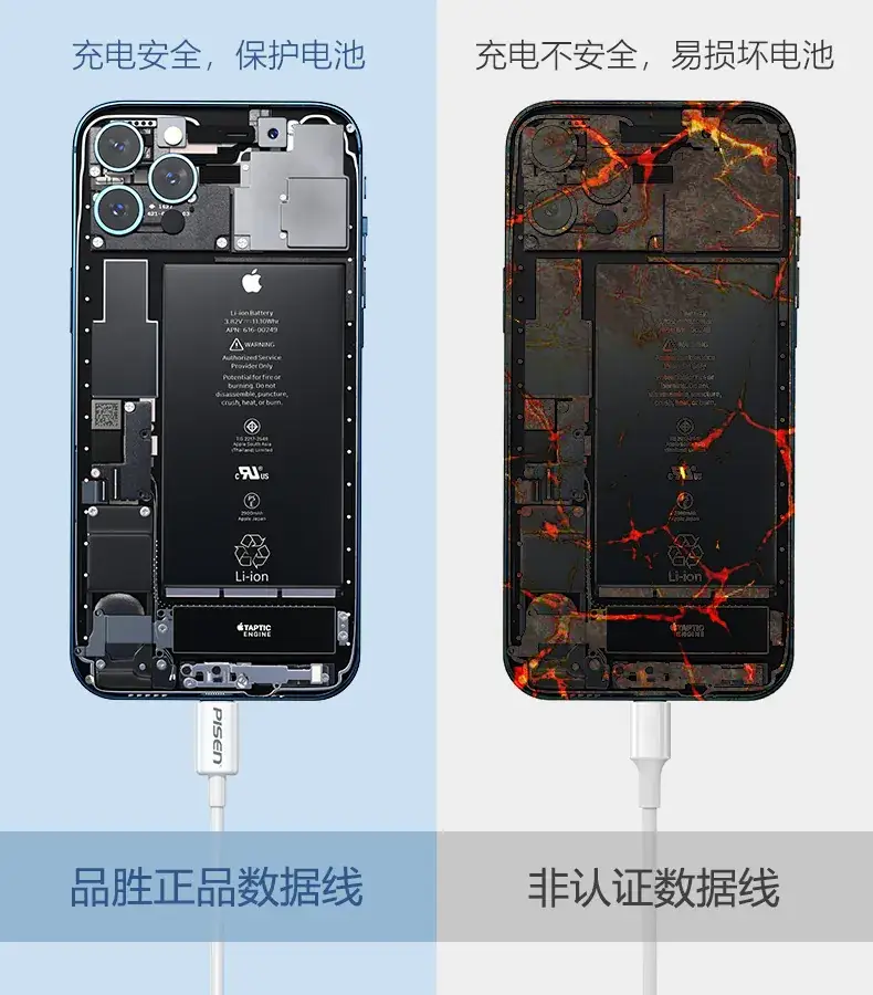 Pinsheng Lightning Cable 3m 2.4A Fast Charging — feature 11