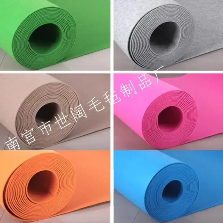 Colorful Non-Woven Felt Fabric for Kids Crafts