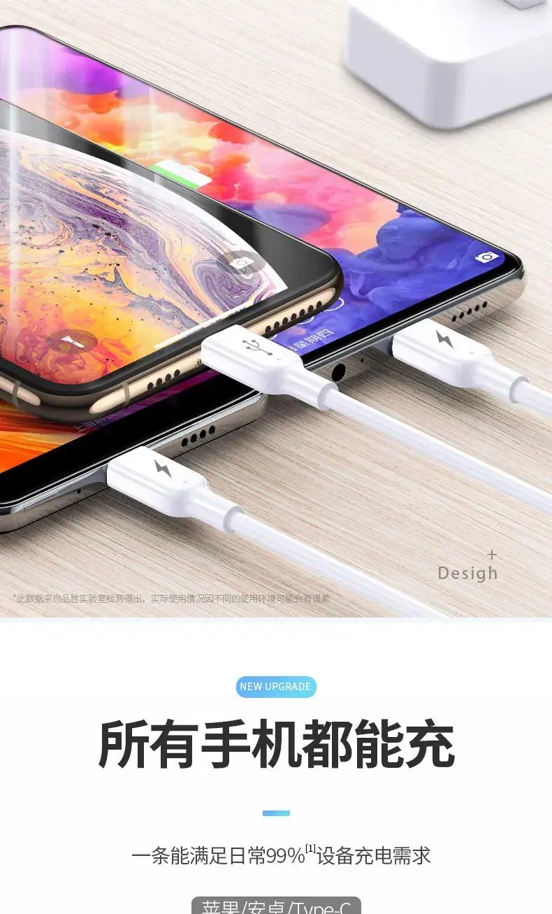 3-in-1 Apple Type-C Android Charging Cable 3A Fast — feature 9