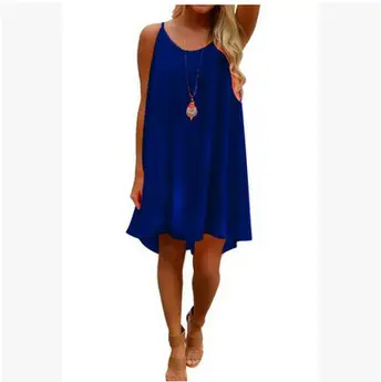 Green Backless Chiffon Slip Skirt Dress - Image 8