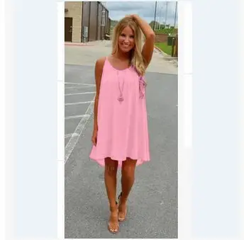 Green Backless Chiffon Slip Skirt Dress - Image 9